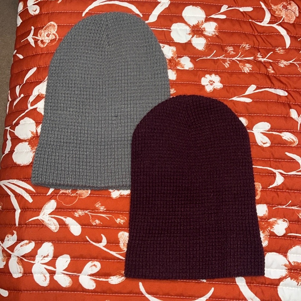 Pair of Knit Beanies - Picture 3 of 8